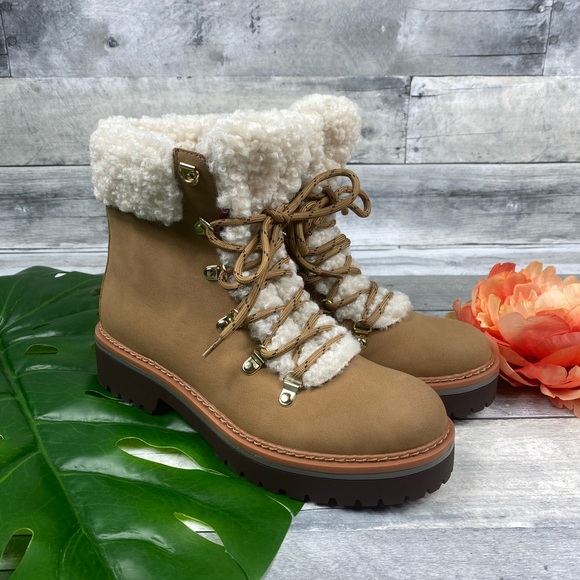 Tommy Hilfiger faux fur boots twron2 8 woman’s - Picture 2 of 8